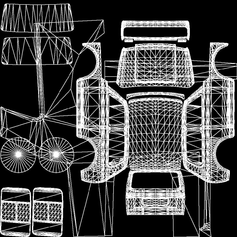 Создать мем: автомобиль машина, uv развертка, развертка