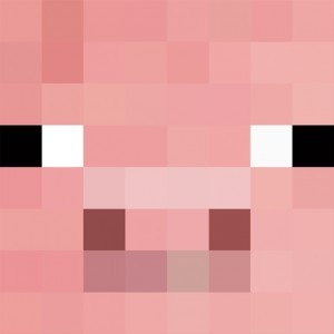 Создать мем: minecraft pig, лицо свиньи майнкрафт, свинья майнкрафт