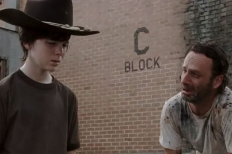 Create meme: the walking dead Carl, walking dead Carl meme, Carl The Walking Dead Carl