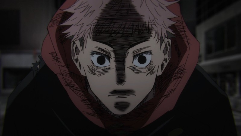 Создать мем: jujutsu kaisen, sukuna vs mahoraga, аниме jujutsu kaisen