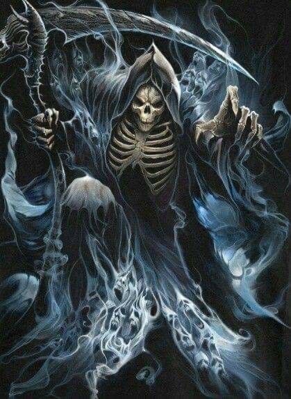 Создать мем: grim reaper, grim "death" reaper, темные арты