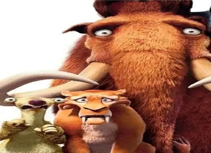Create meme: The mammoth ice age, ice age 3 , from the ice age 