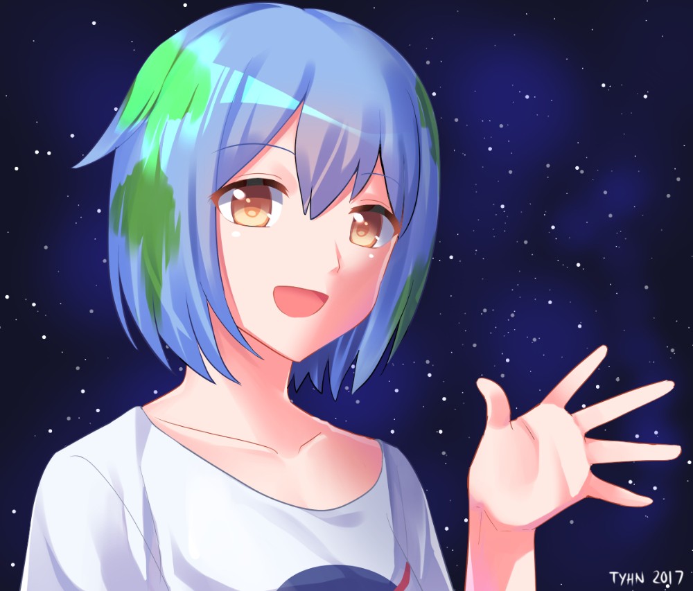 Earth-chan  Anime Minecraft Skin