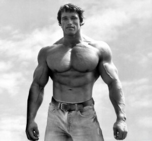 Create meme: bodybuilding, muscle, Arnold Schwarzenegger