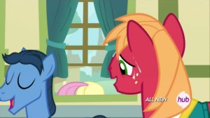 Создать мем: пони дружба это, big mac, applejack