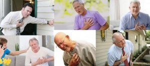 Create meme: grandfather grabbed the heart, a heart attack meme, the old man heart