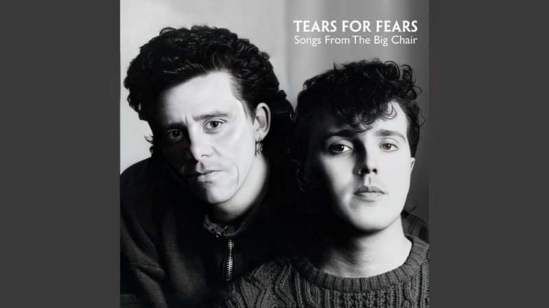 Создать мем: tears for fears shout обложка, tears for fears songs from the big chair, курт смит tears for fears