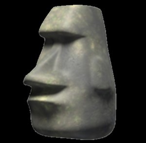 GTA San Andreas Moyai/Moai Emoji Mod 