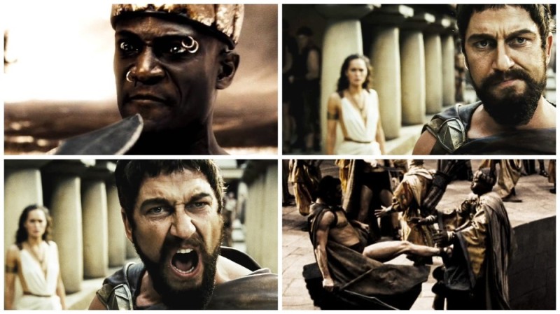 Create meme: a frame from the movie, Sparta , this is Sparta meme