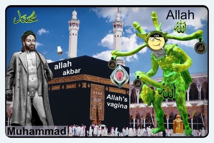 Create meme: Mecca mosque, muhammad in islam, kaaba mosque