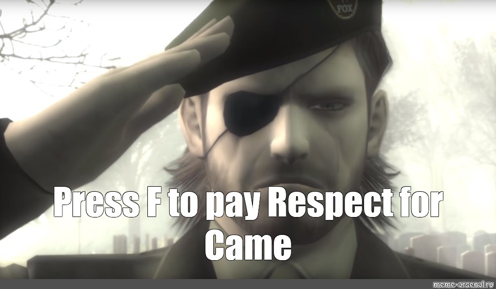 Press F to Pay Respects Template HD