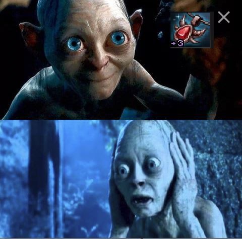 Create meme: Gollum from Lord of the rings, the Lord of the rings Gollum, golum from Lord of the rings