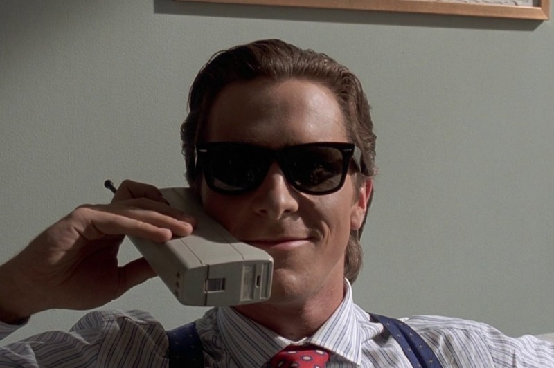 Create meme: patrick bateman sigma, Christian bale American psycho, patrick bateman american psycho