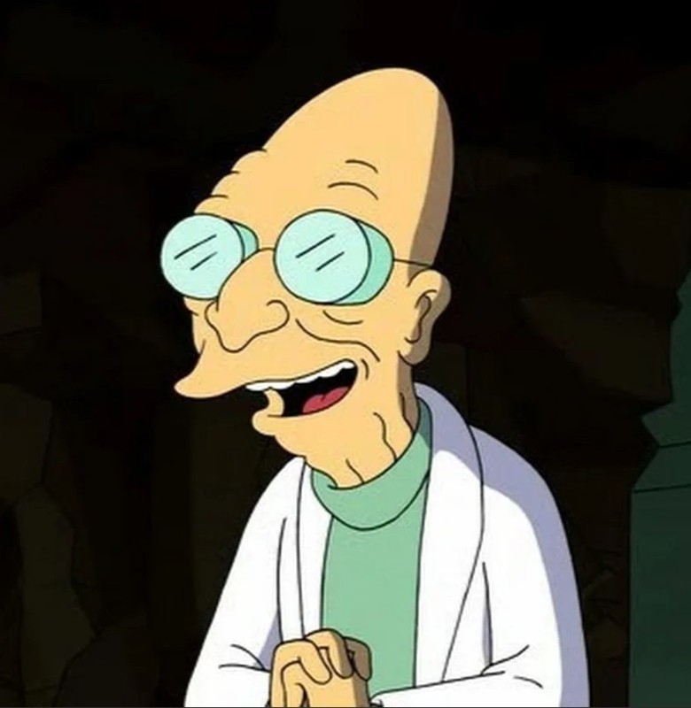 Create meme: futurama , Professor Hubert Farnsworth, Professor from Futurama