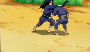 Create meme: Uchiha Madara dance, naruto ultimate ninja 3, izuna Uchiha GIF