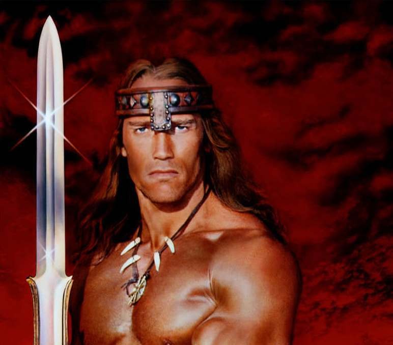 Create meme: Conan the destroyer 1984 poster, Conan the destroyer 1984 , Conan the destroyer 1984 movie poster