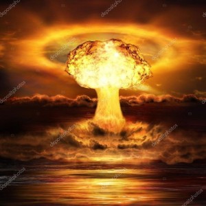 Create meme: the explosion of the atomic bomb, the atomic bomb, the explosion of a nuclear bomb