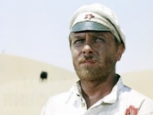 Create meme: Anatoly Kuznetsov white sun of the desert, red army soldier Sukhov, white sun of the desert