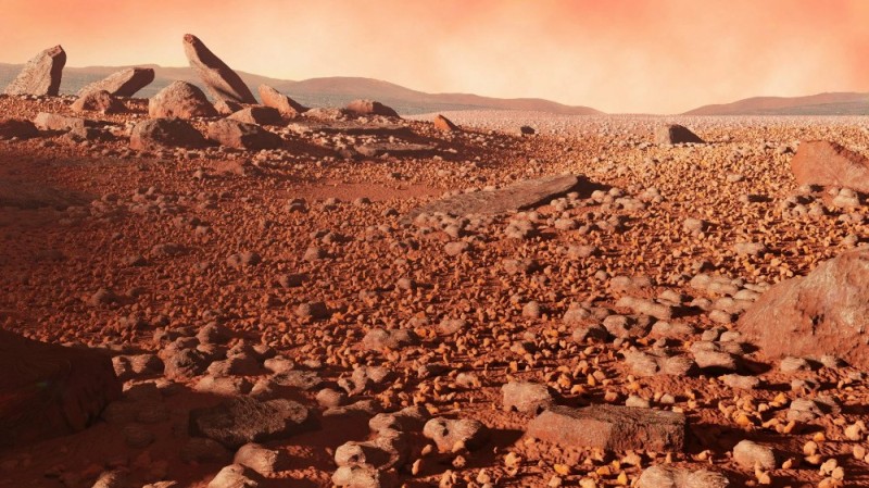 Create meme: the surface of Mars 4k, landscapes of Mars, martian landscape