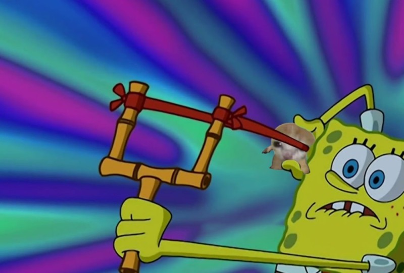 Create meme: doodle spongebob, SpongeBob is a splinter, spongebob