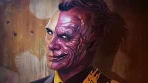 Create meme: Joker, two-faced, Harvey two-face