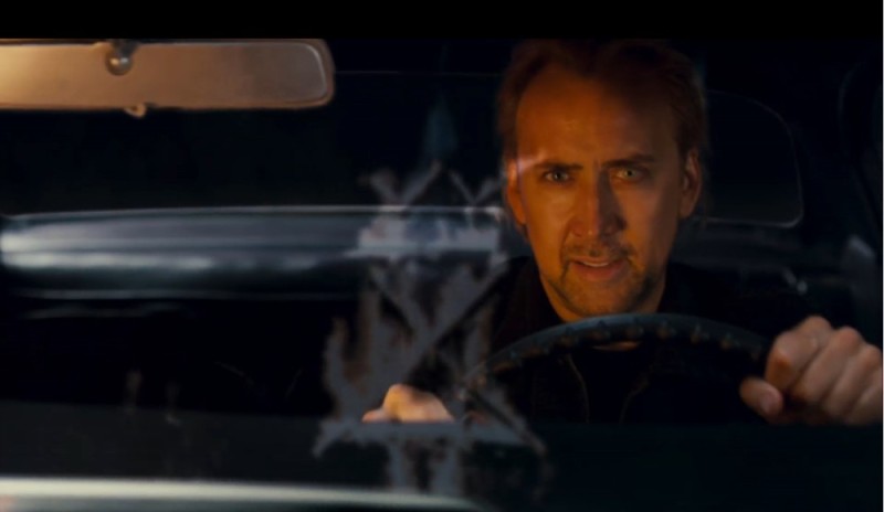 Create meme: crazy riding, Nicolas cage , Nicolas cage gone in 60 seconds