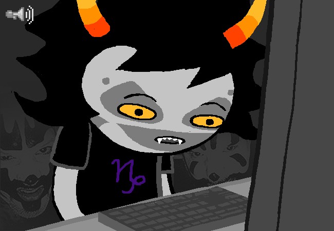 Create meme: hostak, homestuck gamzee, tavros nitram homestack