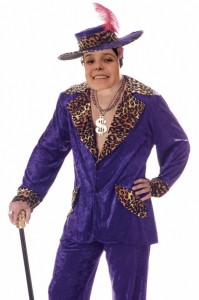 Create meme: pimp, a pimp costume