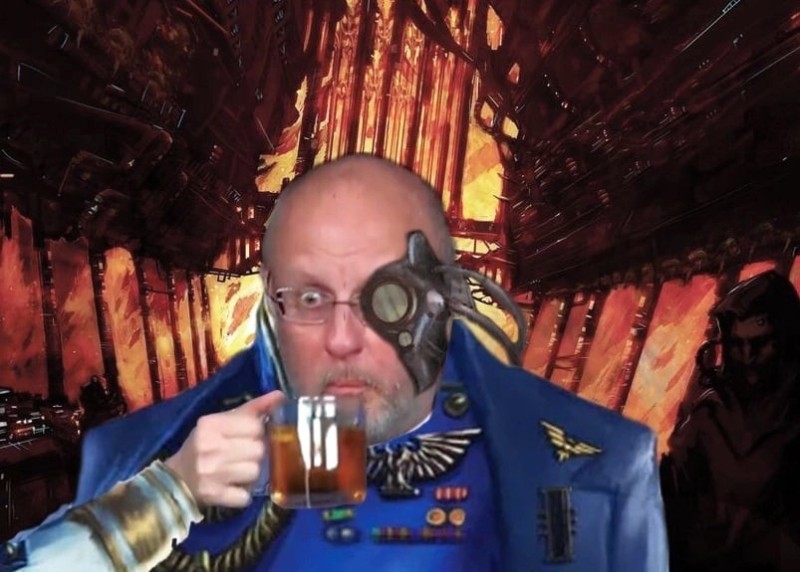 Create meme: warhammer bridge 40,000, the Holy Inquisition, battlefleet gothic