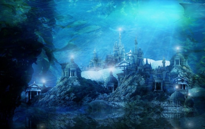 Create meme: the underwater city of atlantis, atlantis is the kingdom of poseidon, underwater city of kitezh