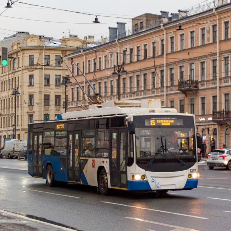 Создать мем: троллейбус, trolleybus, saint petersburg trolleybus