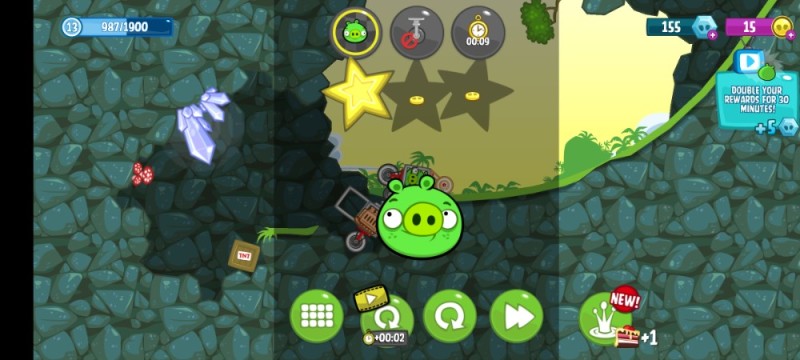 Создать мем: бэд пигес, бад пигес, игра bad piggies 2