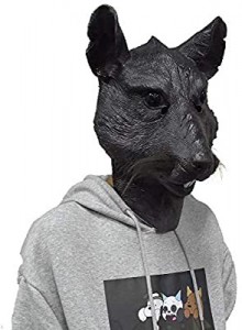 Создать мем: латексная маска, маска крысы, маски животных