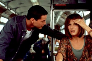 Create meme: Still from the film, Sandra Bullock, Sandra bullock speed Reeves