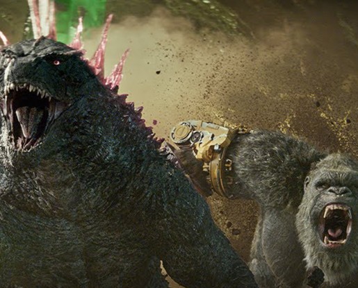 Create meme: Kong vs godzilla, Godzilla vs king Kong, Godzilla and Kong: The New Empire Movie 2024