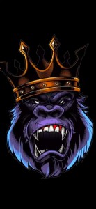 Создать мем: king, фантастический персонаж, медведь в короне арт