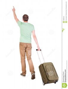 Создать мем: идущий человек, мужик бежит с чемоданом, человек идет с чемоданом