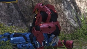 Create meme: halo 2, halo 5, red vs blue