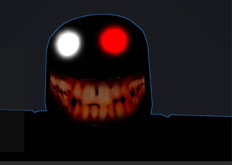 Create meme: monster SCP-087 ), scp 087 b , scary smile