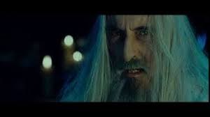 Create meme: The Lord of the Rings The Fellowship of the Ring 2001 christopher Lee, saruman, The lord of the rings saruman