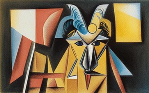 Create meme: cubism, kazimir malevich kubofuturism, malevich 's painting