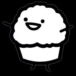 Create meme: Rockstar cupcake, muffin time, it's muffin time