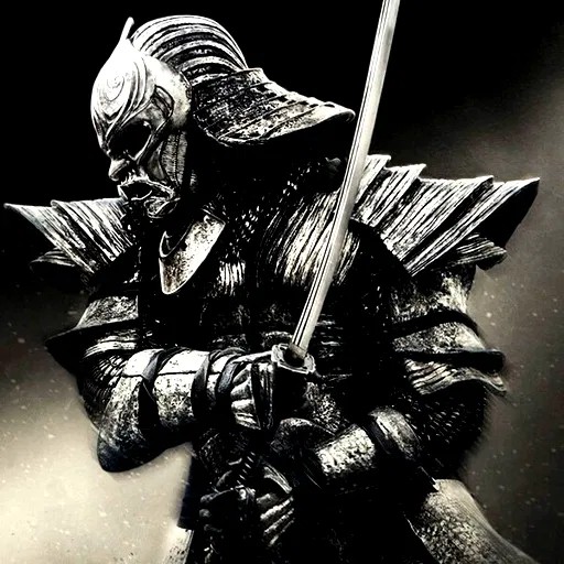 Create meme: the black samurai, 47 ronin, ronin samurai