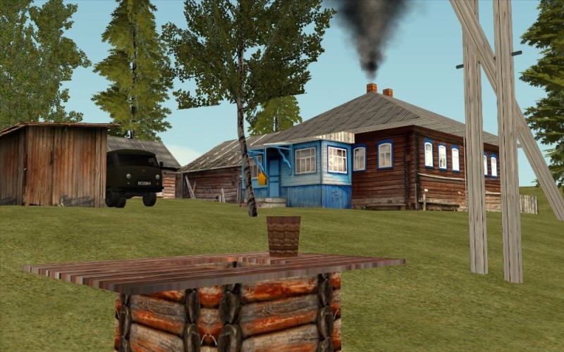 Create meme: GTA criminal Russia village, krmp village, Russian village simulator