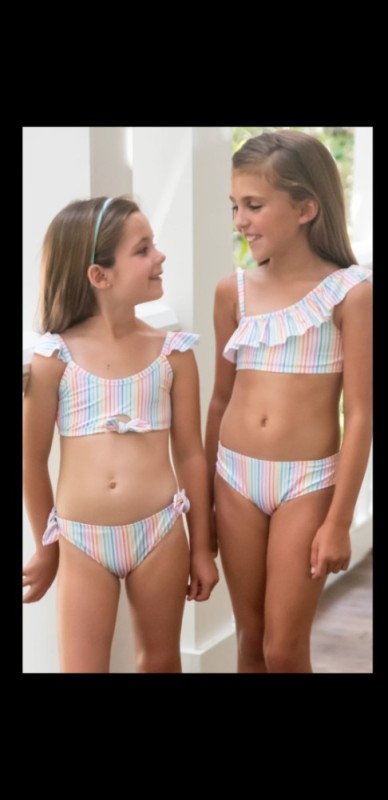 Create meme: children's swimsuit, a separate swimsuit for a girl, girl 