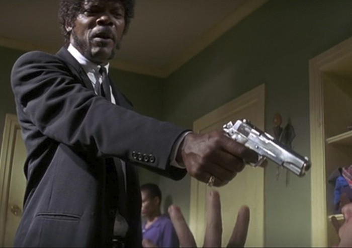 Create meme: meme pulp fiction, samuel l, Samuel Jackson pulp fiction