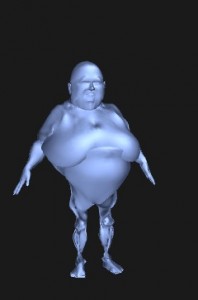 Создать мем: body, body visualizer, монстр zbrush