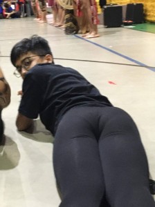 Create meme: yoga pants, ass, booty