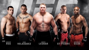 Создать мем: боец мма брок леснар, брок леснар оверим, brock lesnar ufc