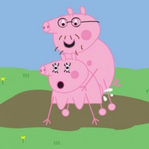 Создать мем: свинки, запрещенные серии свинки пеппы, пеппе